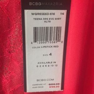 BCBGMaxAzria Dresses - BCBG cocktail red dress BCBGMaxAzria Dresses - BCBG cocktail red dress